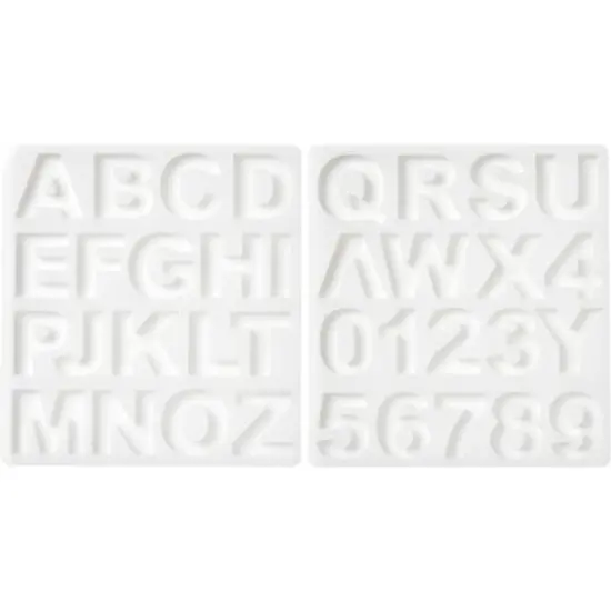 Mod Podge&reg; Alphabet Silicone Mold Set {3}