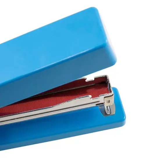 JAM Paper Desk Stapler & Staples Set Blue/Red {4}