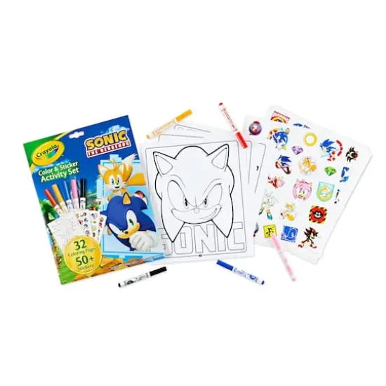 Crayola&reg; Sonic&trade; Color & Sticker Activity Set with Pip-Squeaks&reg; Markers {3}