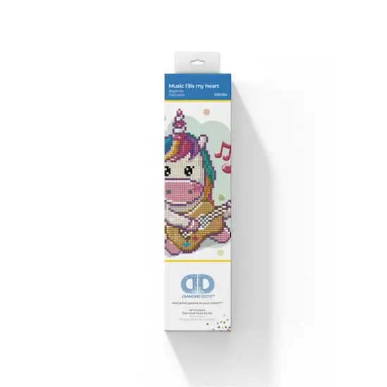 Diamond Dotz&reg; Beginner Music Fills My Heart Diamond Painting Kit {4}