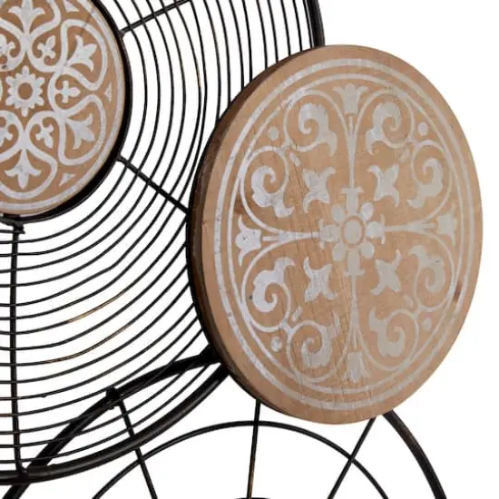 Black Iron & Wood Eclectic Wall D&eacute;cor {5}