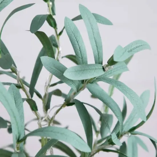 4ft. Pre-Lit Artificial Olive Tree with Warm White LED Lights {4}