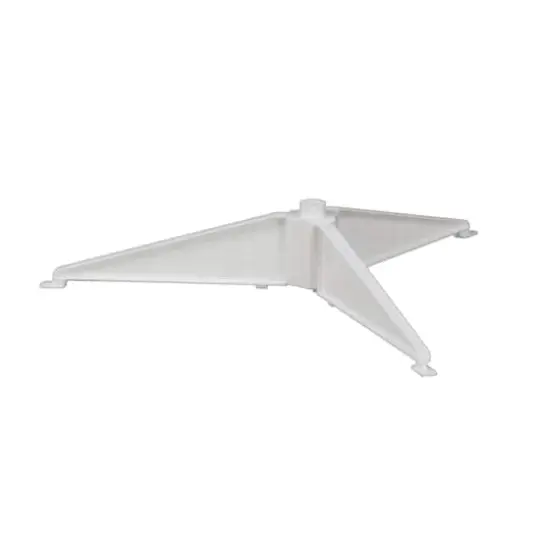 3ft. Pre-Lit White Snow Ridge Artificial Fir Tree, Clear Lights {8}