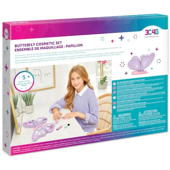 Make It Real&trade; 3C4G&reg; Butterfly Cosmetic Set {7}