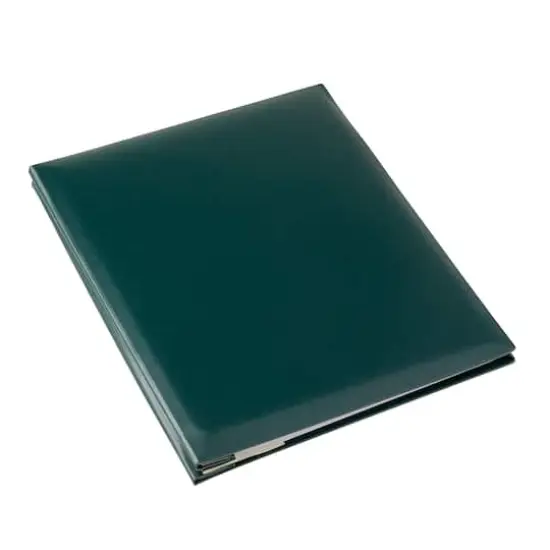 8.5" x 11" Vinyl Scrapbook Album by Recollections&reg; Hunter Green {1}
