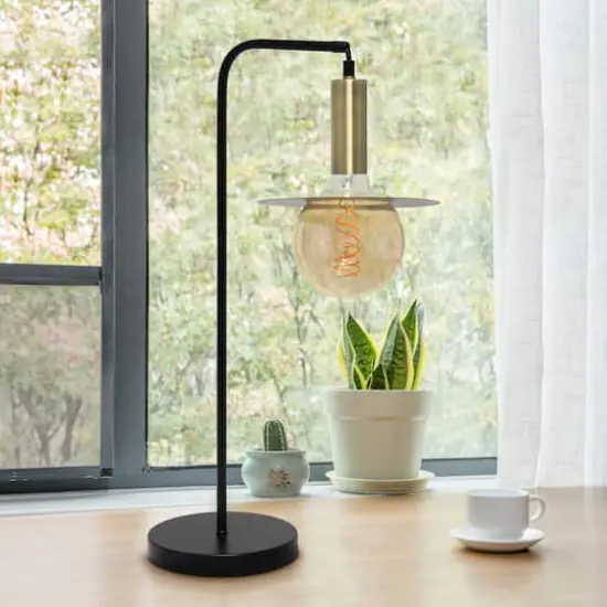 Lalia Home 24" Black Oslo Table Lamp {5}