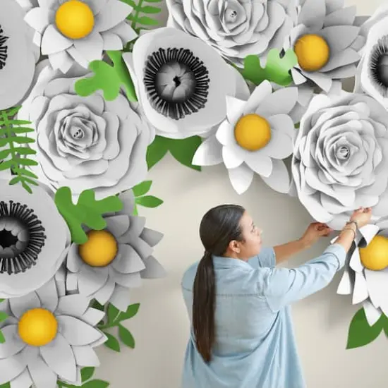 Cricut&reg; White 24" x 28" Cardstock Sampler, 10 Sheets {5}