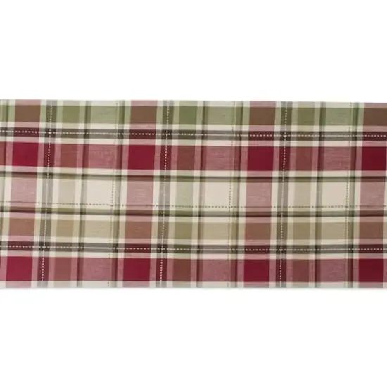 Homespun Plaid Table Runner 13" x 108" {3}