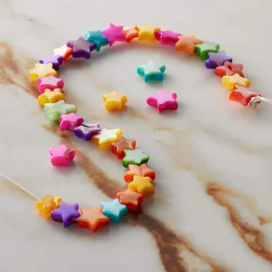 Dyed Shell Star Beads by Bead Landing&trade; {3}