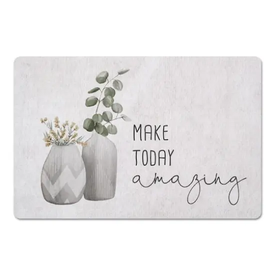 Make Today Amazing Floor Mat {1}