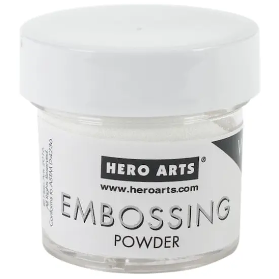 Hero Arts&reg; Embossing Powder, 1oz. White {1}