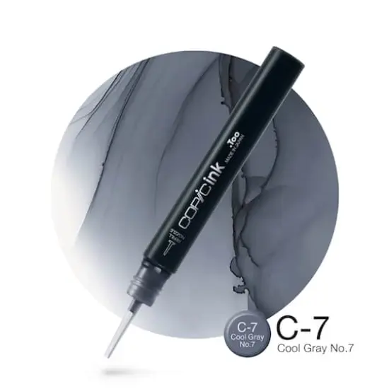 Copic&reg; Gray Ink Refill C-7 Cool Gray No7 {1}