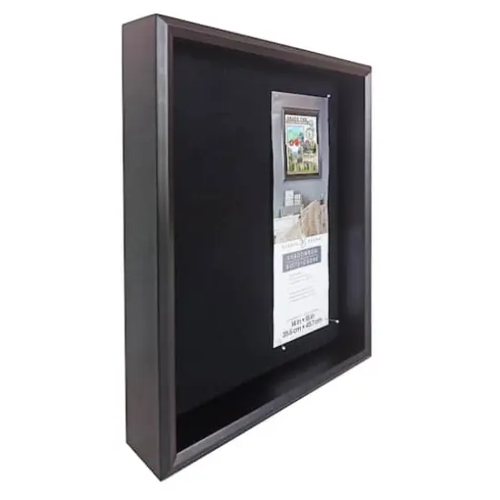 14" x 18" Black Beveled Shadow Box by Studio D&eacute;cor&reg; {3}