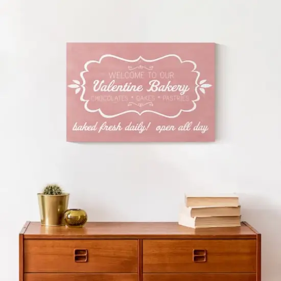 Valentine Bakery Canvas Wall Art {5}