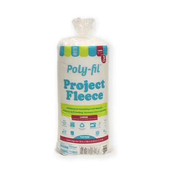 Poly-Fil&reg; Project Fleece&trade; Batting, 90" x 6yd. {1}