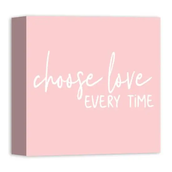 Choose Love Canvas Wall Art {3}