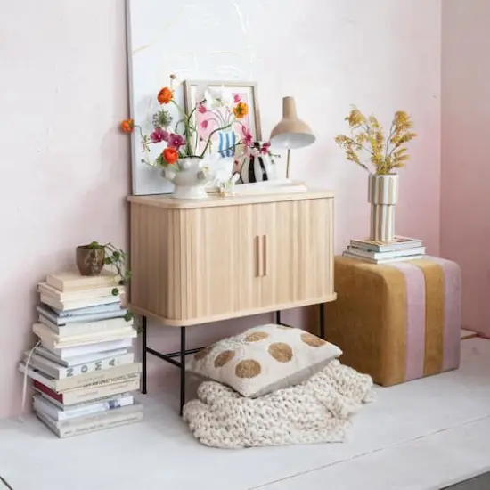 Hello Honey&reg; 16" Nude Metal Articulating Table Lamp {3}