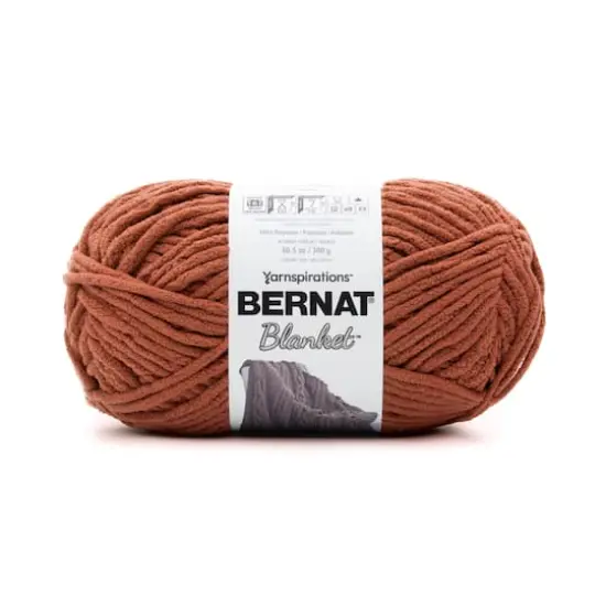Bernat&reg; Blanket&trade; Yarn Orange Leaf {1}