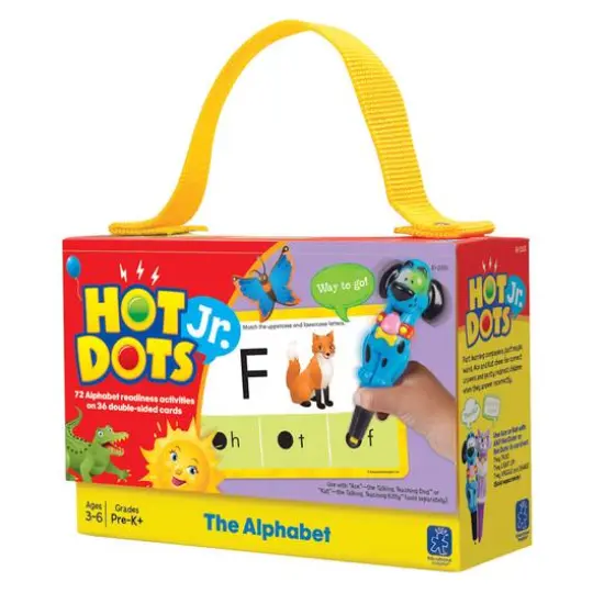 Educational Insights Hot Dots Jr. The Alphabet Card Set  {1}
