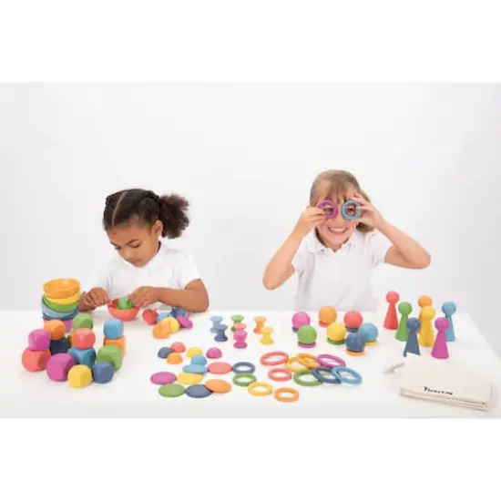 TickiT&reg; Rainbow Wooden Super Set {5}
