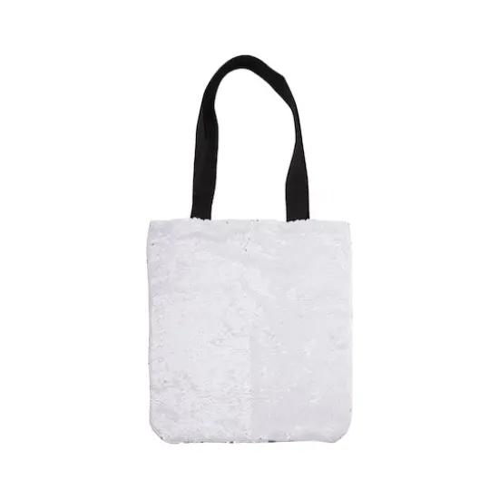 Craft Express 2ct. Sublimation Sequin Tote Bags {4}