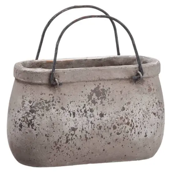 10.5" Terra Cotta Pot with Handles {1}