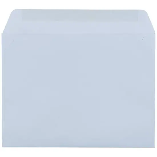 JAM Paper 9" x 12" Booklet Premium Envelopes, 25ct. Pastel Baby Blue {4}