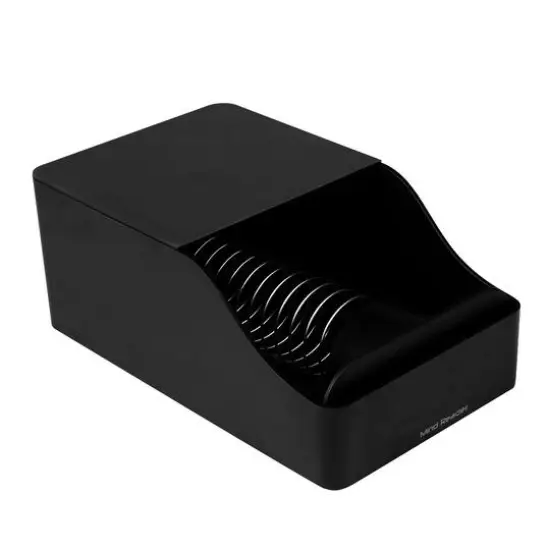 Mind Reader Black Single-Serve Hot Coffee Cup Sleeve Holder and Dispenser {9}