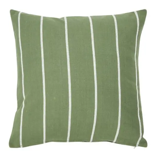 Hello Honey® 20" Square Interwoven Stripe Cotton Pillow Cover {1}