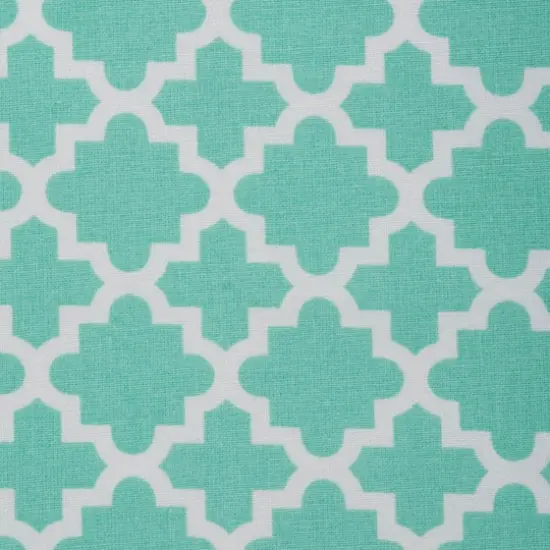 Aqua Lattice Tablecloth 60" x 84" {6}
