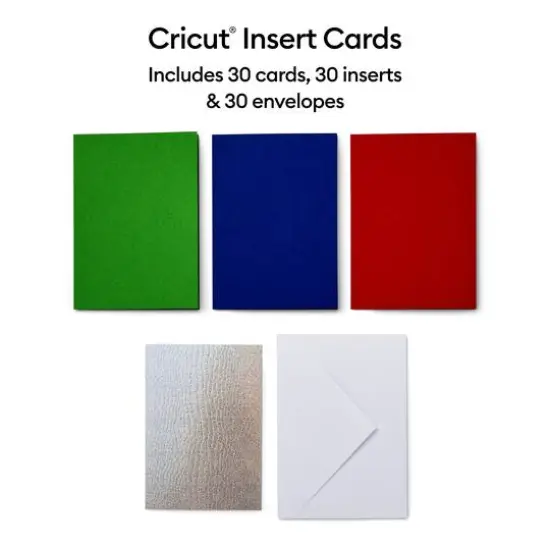Cricut&reg; R40 Insert Cards, Rainbow Scales Sampler {3}