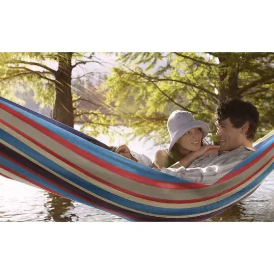 Sorbus Brazilian Style 2-Person Hammock Multi {3}