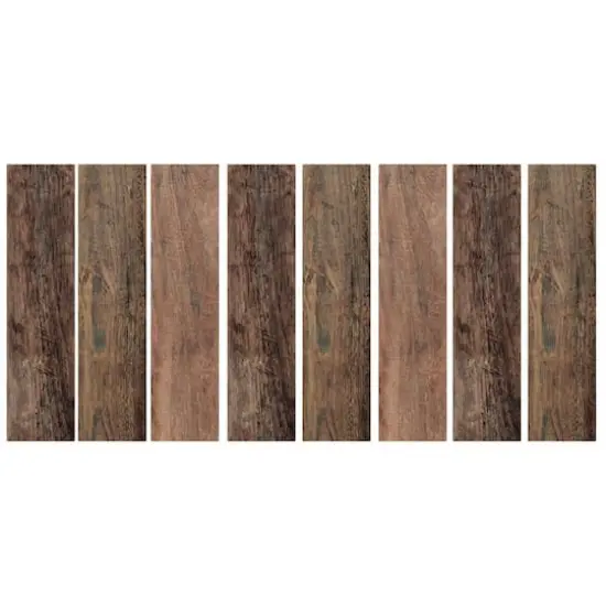RoomMates Brown Barn Wood Plank Peel & Stick Giant Decals {1}