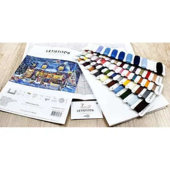 Letistitch Cottage Glow Counted Cross Stitch Kit {12}