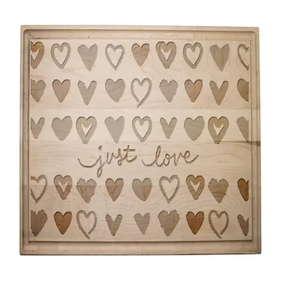 Just Love 17" x 11" Maple Cutting Board {1}