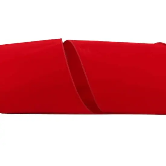 JAM Paper 9" x 25yd. Velvet Commercial Heavy Wired Ribbon {1}