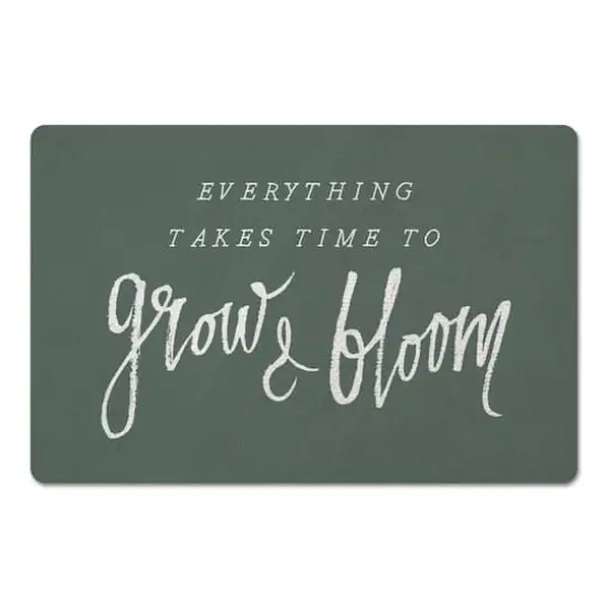 Everything Takes Time 18" x 27" Floor Mat {1}