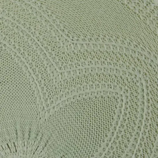DII&reg; Woven Round Placemats, 6ct. Mint {5}