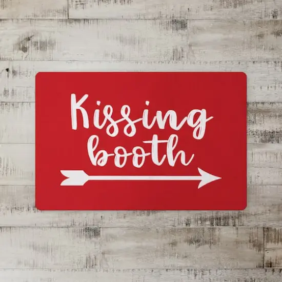 Kissing Booth Floor Mat {3}