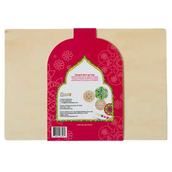 Kulture Khazana Make Your Own Rangoli Coaster Kit {8}