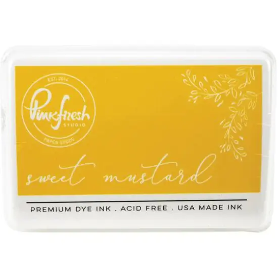 Pinkfresh Studio Premium Dye Ink Pad Sweet Mustard {1}