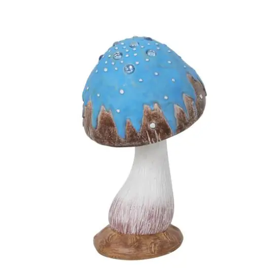 7.5" Blue Mushroom Tabletop Accent by Ashland&reg; {1}