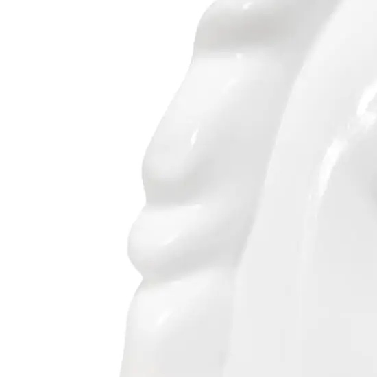 Simple Designs 15.5" Unicorn Table Lamp White/Iridescent Rainbow Glitter {8}