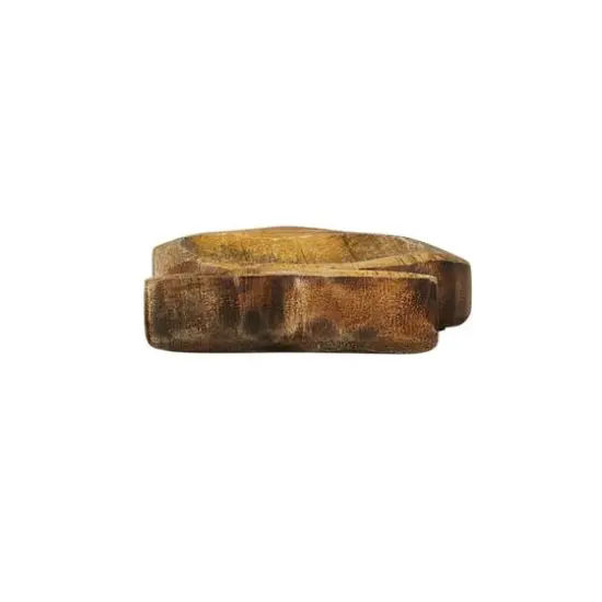 Hello Honey® 8" Coastal Carved Fish-Shaped Wood Serving Tray {4}