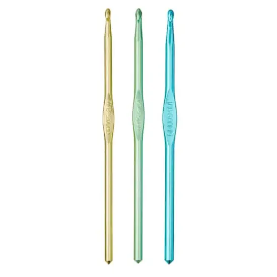 Aluminum Crochet Hook Set by Loops & Threads&reg;, H-J {4}