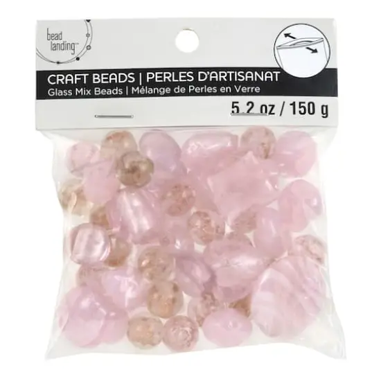 Mixed Lampwork Glass Craft Beads by Bead Landing&trade; Pink {4}
