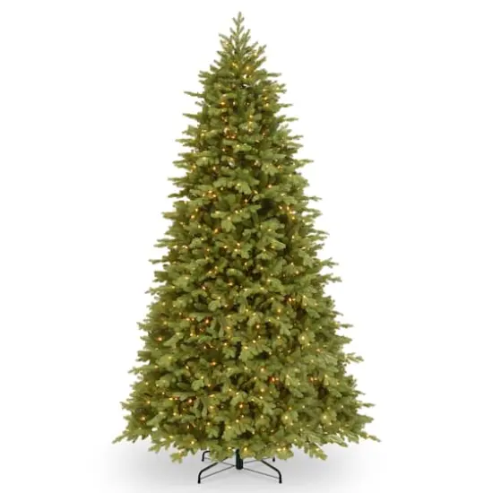 9ft. Pre-Lit PowerConnect&trade; Princeton Fraser Fir Artificial Christmas Tree, Dual Color&reg; LED Lights {1}