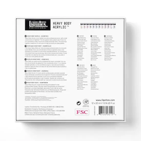 Liquitex&reg; Professional Heavy Body&trade; Acrylic Essentials Set {5}