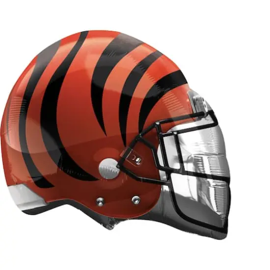 21" Cincinnati Bengals Helmet Foil Balloon {1}