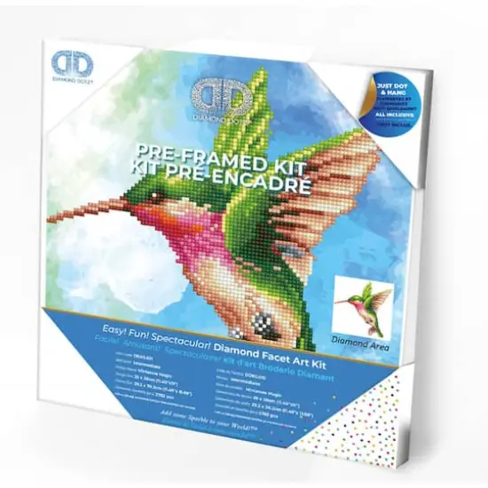 Diamond Dotz&reg; Intermediate Miniature Magic with Frame Diamond Painting Kit {4}